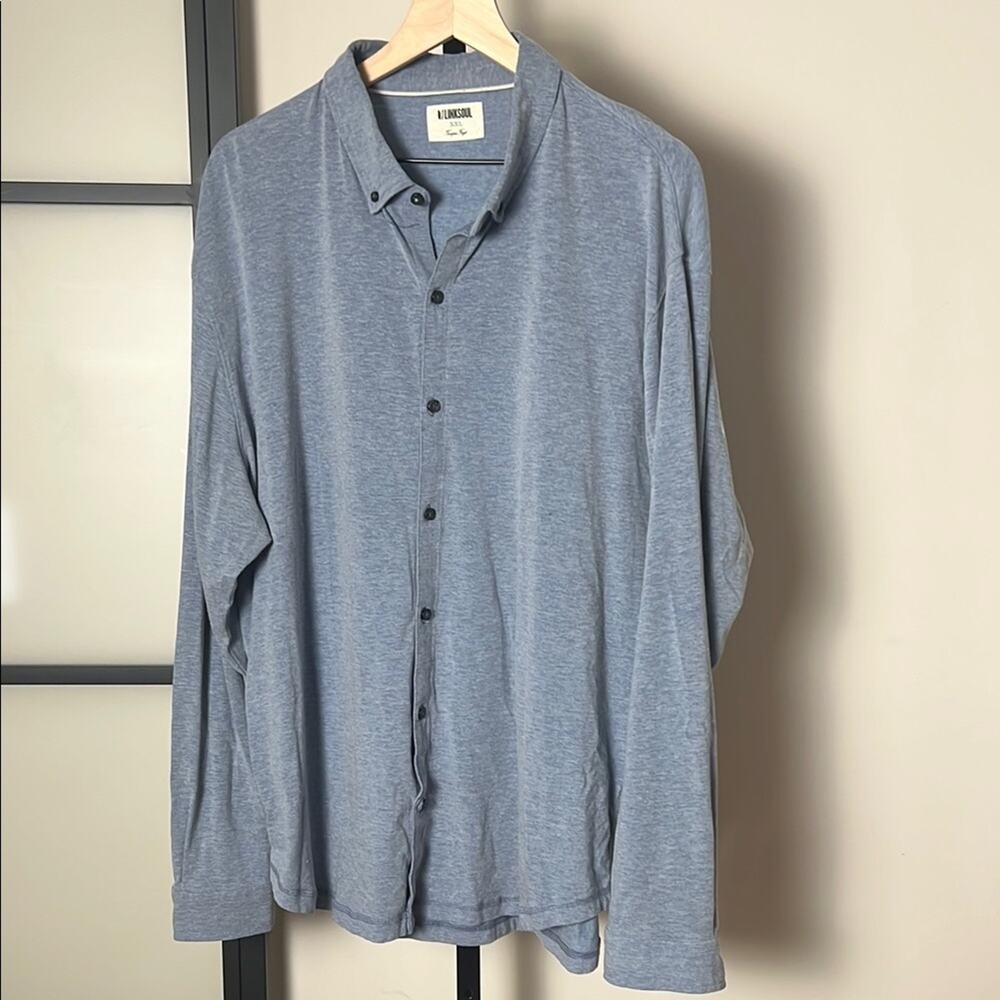 Linksoul Long Sleeve Button Down Size XXL